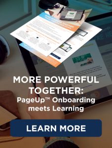 PageUp Onboarding meets Learning