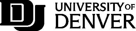 university_of_denver_black_logo